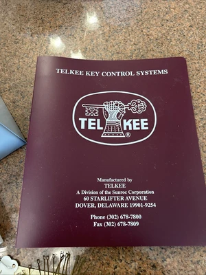 TelKee Key Control System Steel  Key Storage Box NNB UFast Shipping! + Warranty