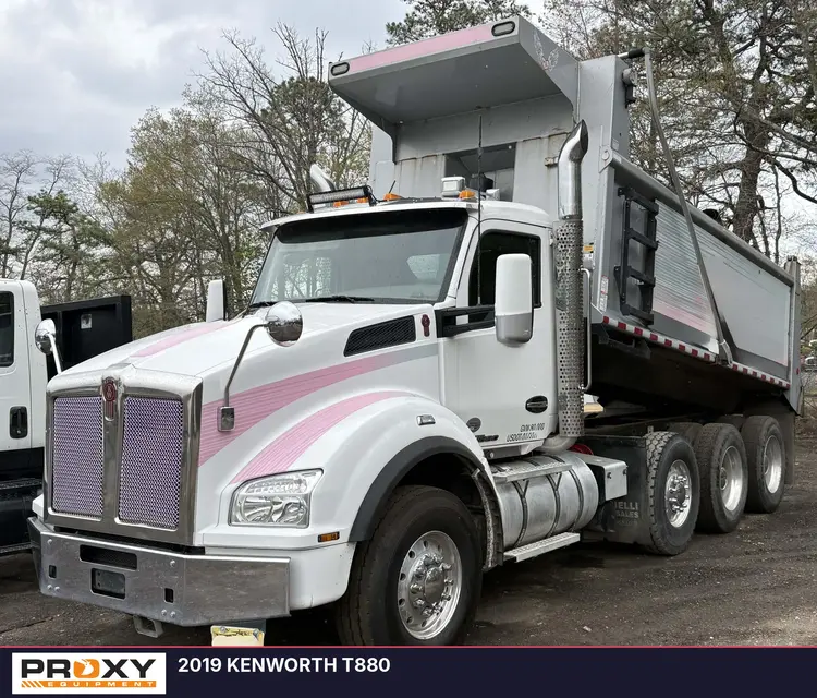 Used 2019 KENWORTH T880 Dump trucks New Jersey US | Proxy Equipment #1388651