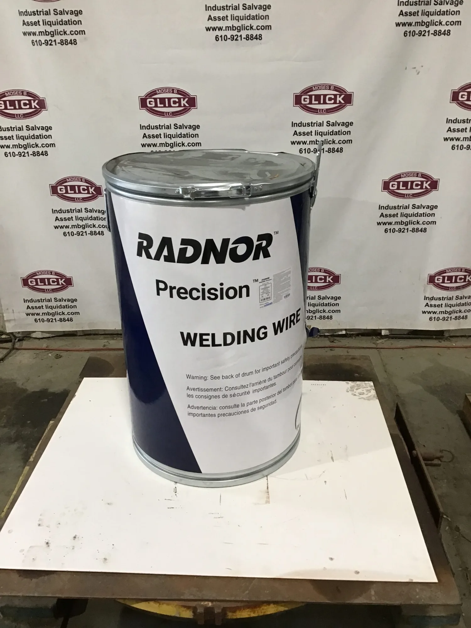 RADNOR ER70S-6 .045″ Steel MIG Welding Wire 550 lb Drum 64004315 – Precision
