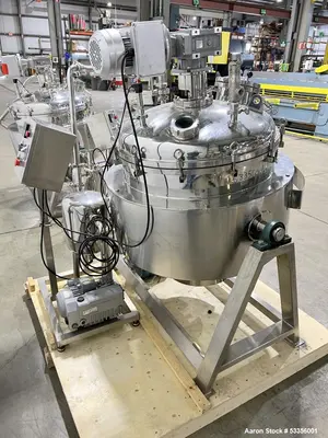 Flowtam Model GJC-020P 52.8 Gallon (200L) Sanitary Process Equipment Kettle