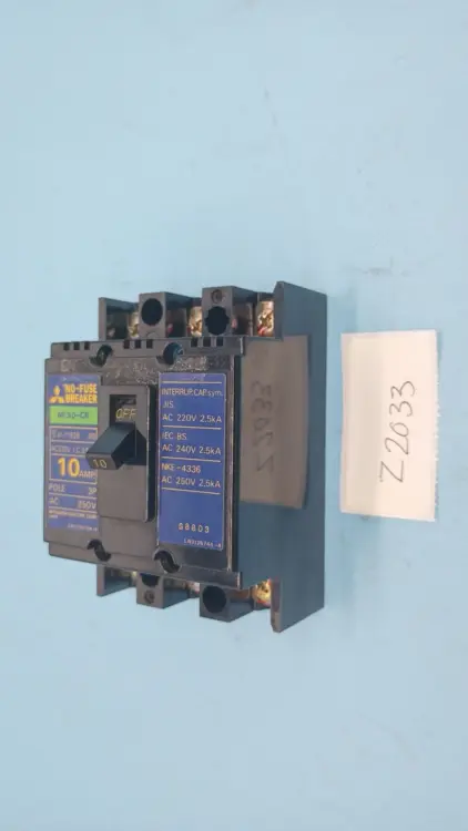 Used Mitsubishi Electric NF30-CB Fuse Accessories Arizona US | ASSET CONVERSION SPECIALISTS, INC. #312702