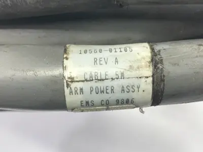 10560-01105 Rev. A | Robot Arm Power Cable Assembly - Used