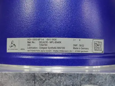 NEW WITTENSTEIN HG+100S-MF1-4-6H1-1K00