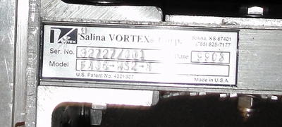 USED SALINA VORTEX CORP F06-WS2-X