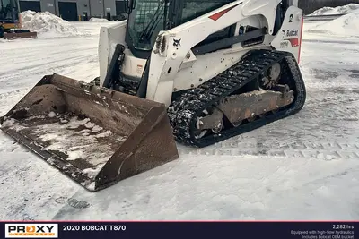 Used 2020 BOBCAT T870 Compact Track Loaders Michigan US | Proxy Equipment #1378054