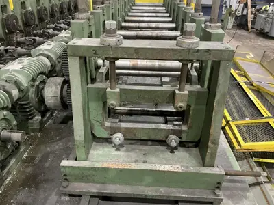 10 & 12 STAND X 2" BRADBURY SIDE BY SIDE U JOINT DRIVE ROLLFORMER: YOBRO #24947