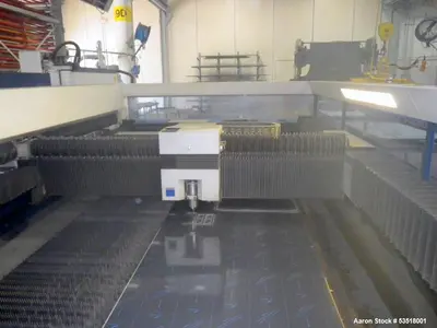 Used Trumpf Trulaser 3040 CO2 Laser – 4000W | 4000mm x 2000mm | LoadMaster Automation | Built 2016