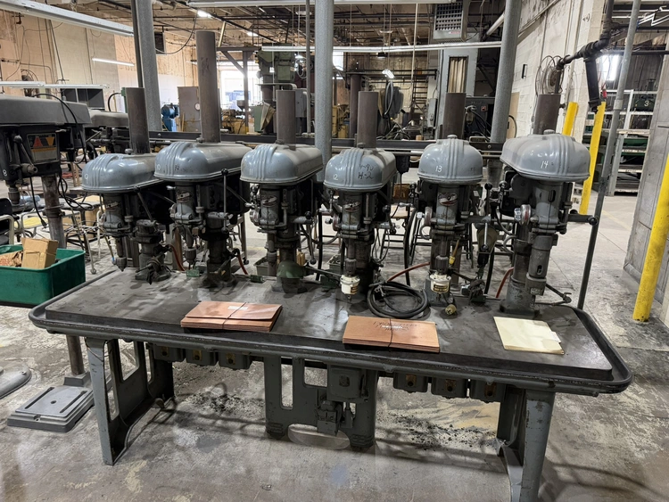 Used _UNKNOWN_ _UNKNOWN_ Heavy Duty Multiple Spindle Drills including Gang & Cluster Indiana US | Miedema Asset Management Group #1574528