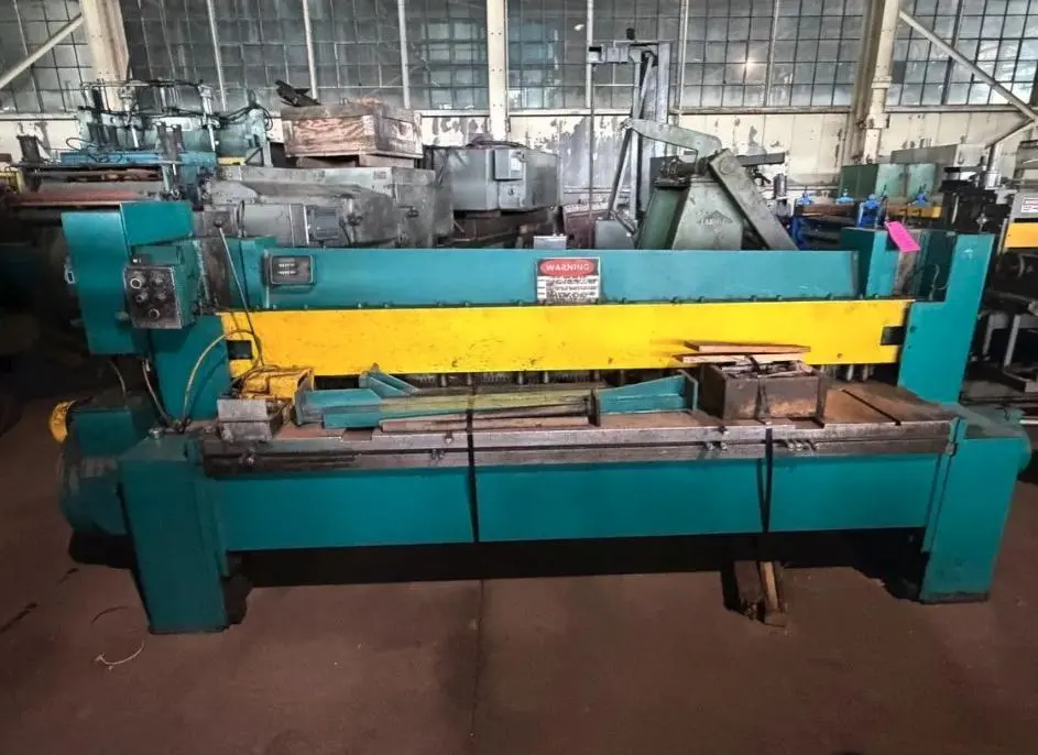 Used 1982 NIAGARA 68 Power Squaring Shears (Gauge) Ohio US | G-2000, Inc. #1323209