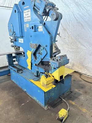 105 TON HILL ACME MODEL #6 HYDRAULIC IRONWORKER: STOCK #23402