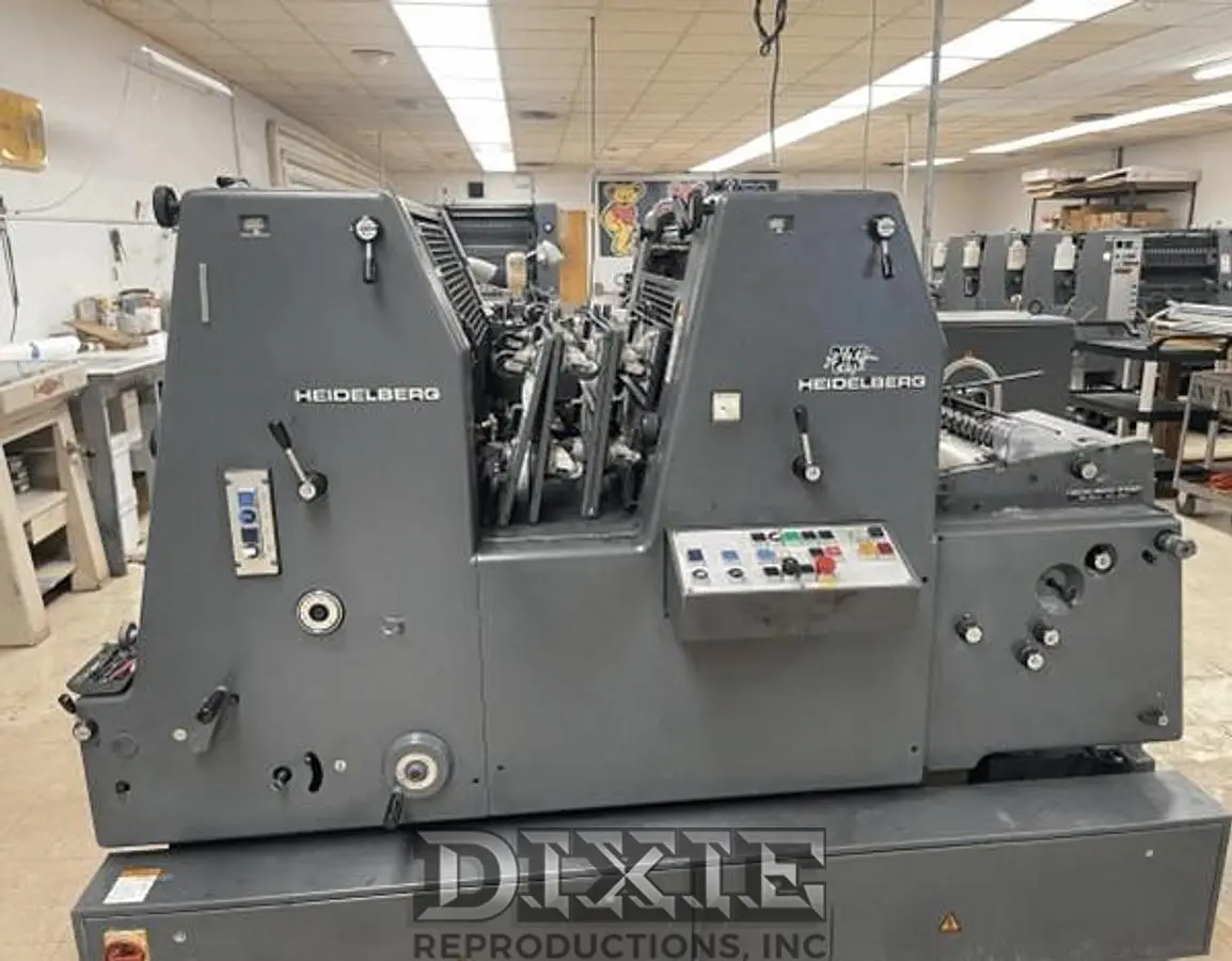 USED HEIDELBERG GTOZP