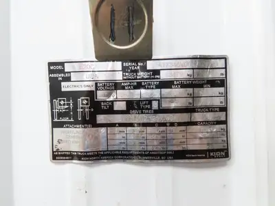 Linde 0009703503 Forklift Motor Contactor Assembly 48VDC Removed From E20C
