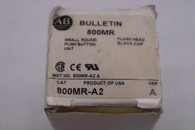 NEW OPEN BOX AB Allen-Bradley 800MR-A2 Pushbutton / Pilot Device STOCK H1238A
