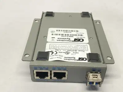 9499-0-21W | Omnitron Systems  OmniConverter GPoE+/SE FIber Converter Module - Used