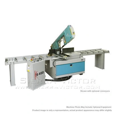 KMT SAW KS450 Horizontal Bandsaws Semi Auto | Sierra Victor Industries (1)
