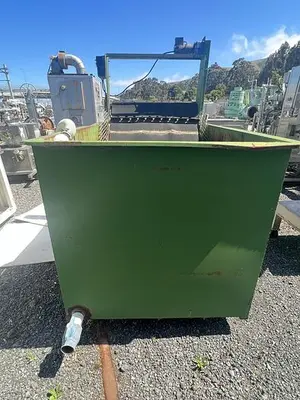 Hopper, 50 CF, C/st, Inclined Belt Discharge, Prewash Tank, #C736561
