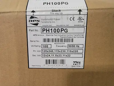 NEW HAMMON POWER SOLUTIONS INC. PH100PG