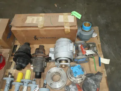 3 PALLETS OF ASSORTED VALVE REPLACEMENT PARTS