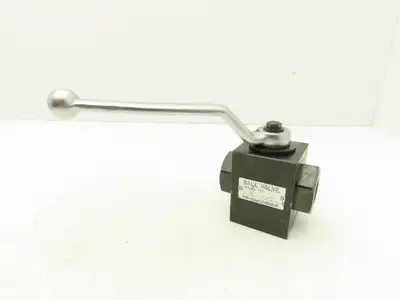 Hirose F-HBV-Y-T06-1832 3-Way Ball Valve 3/4"npt High Pressure