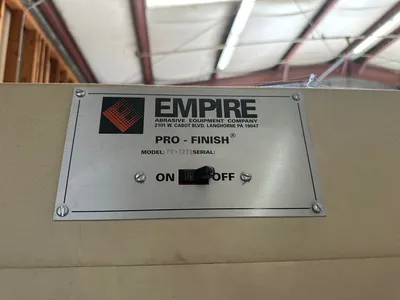 2020 EMPIRE PRO-FINISH 7272 BLAST CLEANING/AIR & SUCTION | Machinery Resources International (3)