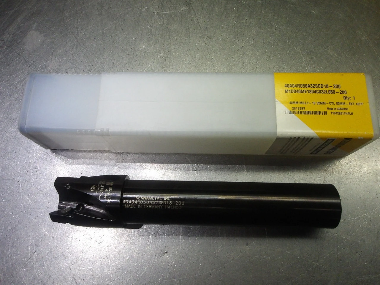 Kennametal 40mm 4 Flute Coolant Thru Endmill M1D040ME1804C032L050-200 (LOC2164)