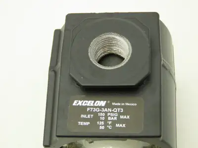 Norgren F73G-3AN-QT3 Excelon Series Pneumatic Air Filter 3/8" Ports 40 Micron