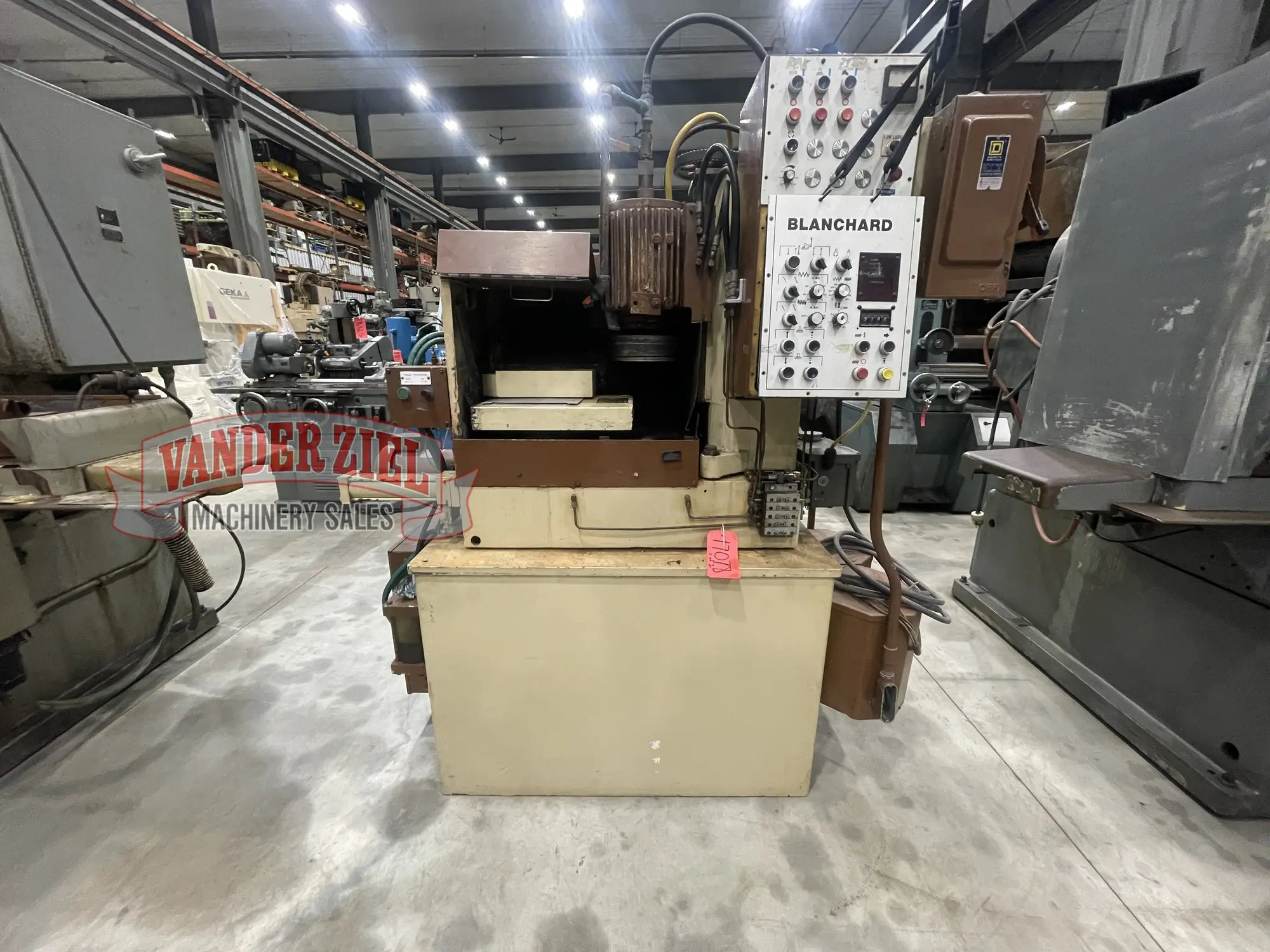 Used BLANCHARD 8AD-12 Rotary Surface Grinders Michigan US | Vander Ziel Machinery Sales #480437