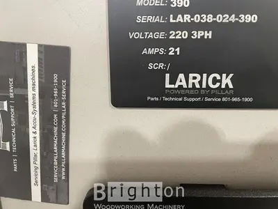 USED LARRICK 390 AUTOMATIC SHAPER