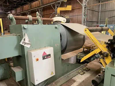 USED DIMECO DECOILER & STRAIGHTENER 1000 X 6 MM