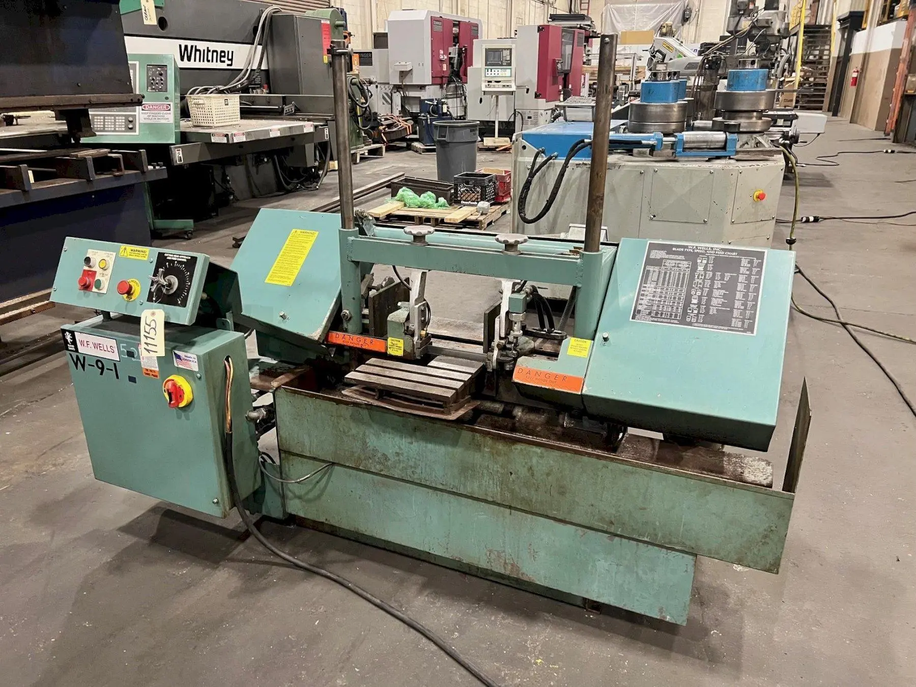 USED 2000 W.F. WELLS W-9-1