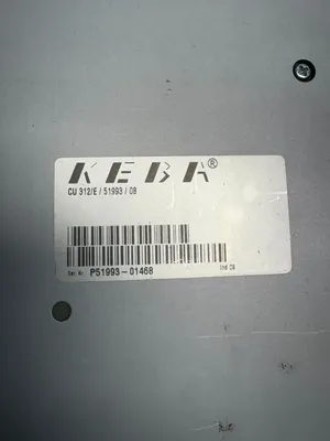 KEBA CU 312/E REV 17 Electrical/PLC/Automation | ESS Industrial Equipment Sales (8)