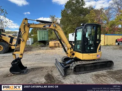 Used 2007 CATERPILLAR 304C CR Crawler Excavators - Mini New Jersey US | Proxy Equipment #1378290
