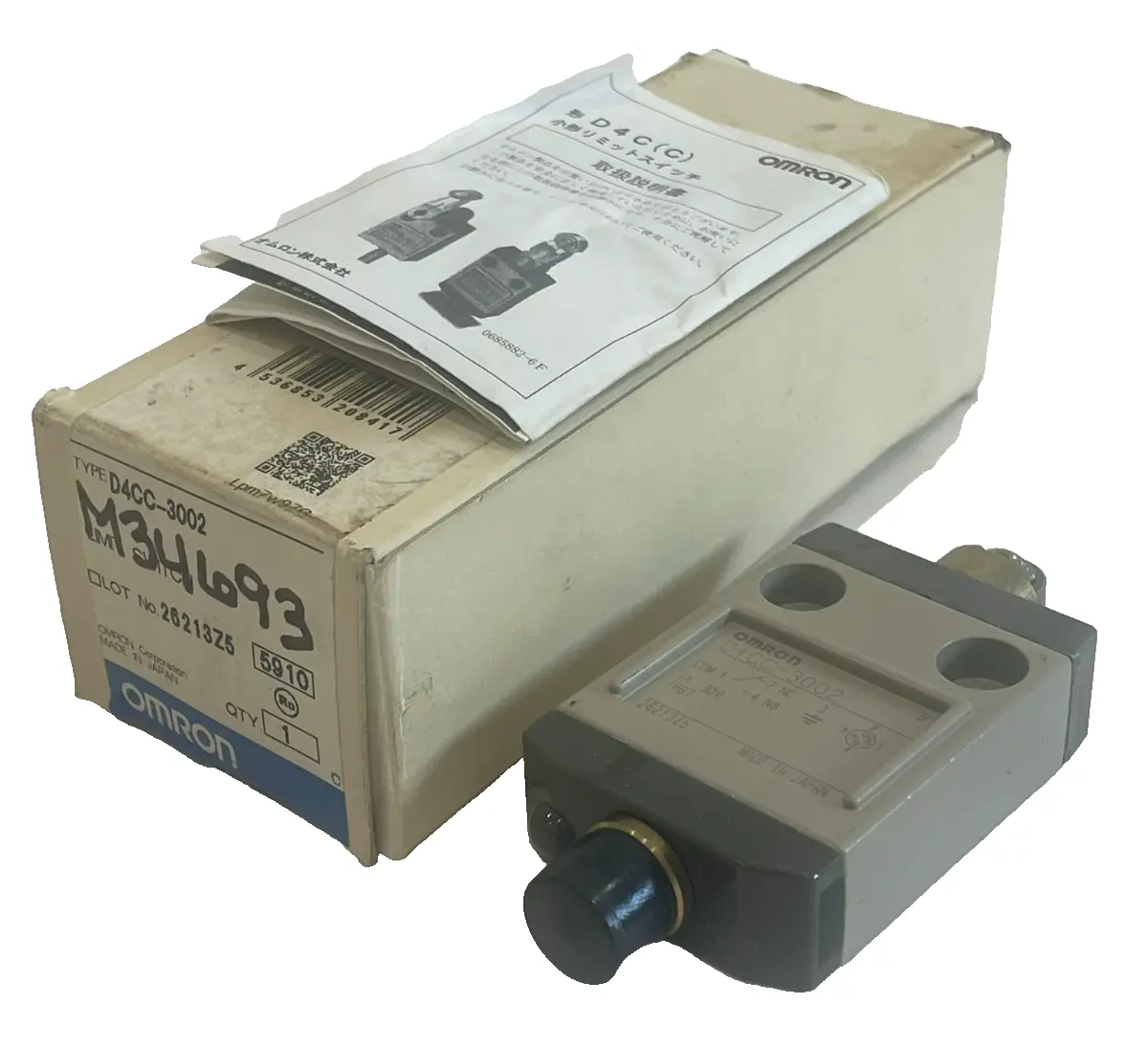 NEW OMRON D4CC-3002 LIMIT SWITCH D4CC3002