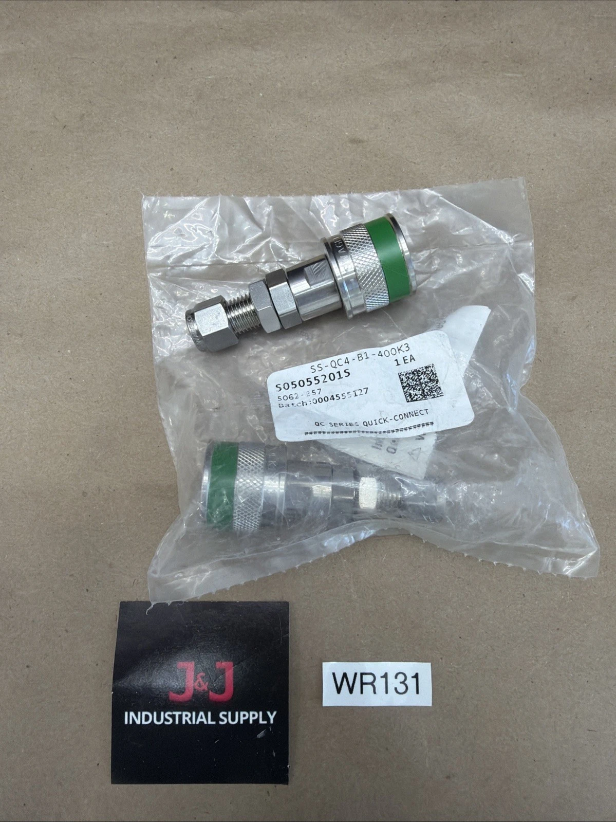 NEW Swagelok SC-QC4-B1-400K3