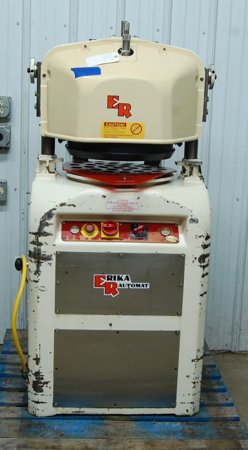 142-0166 Erika 36 Part Automatic Bakery Dough Divider Rounder