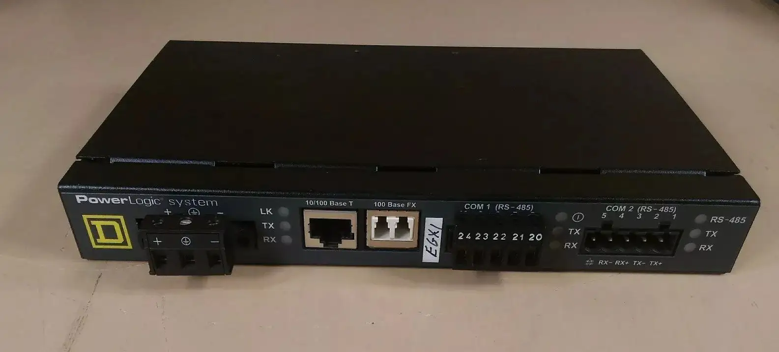 SQUARE D POWERLOGIC EGX400 CONTROL POWER 4C