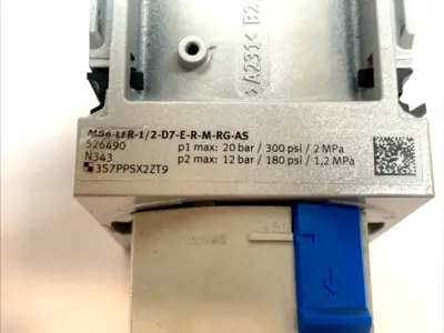 USED FESTO FILTER REGULATOR G1/2 0.5–12BAR 40ΜM NO GAUGE
