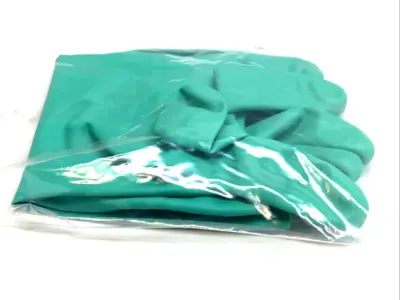 New | in-Stock Ansell AlphaTec Nitrile Chemical Gloves 13" 17 Mil Medium LOT OF 12 Gloves Michigan US | Maverick Industrial Sales #1395395