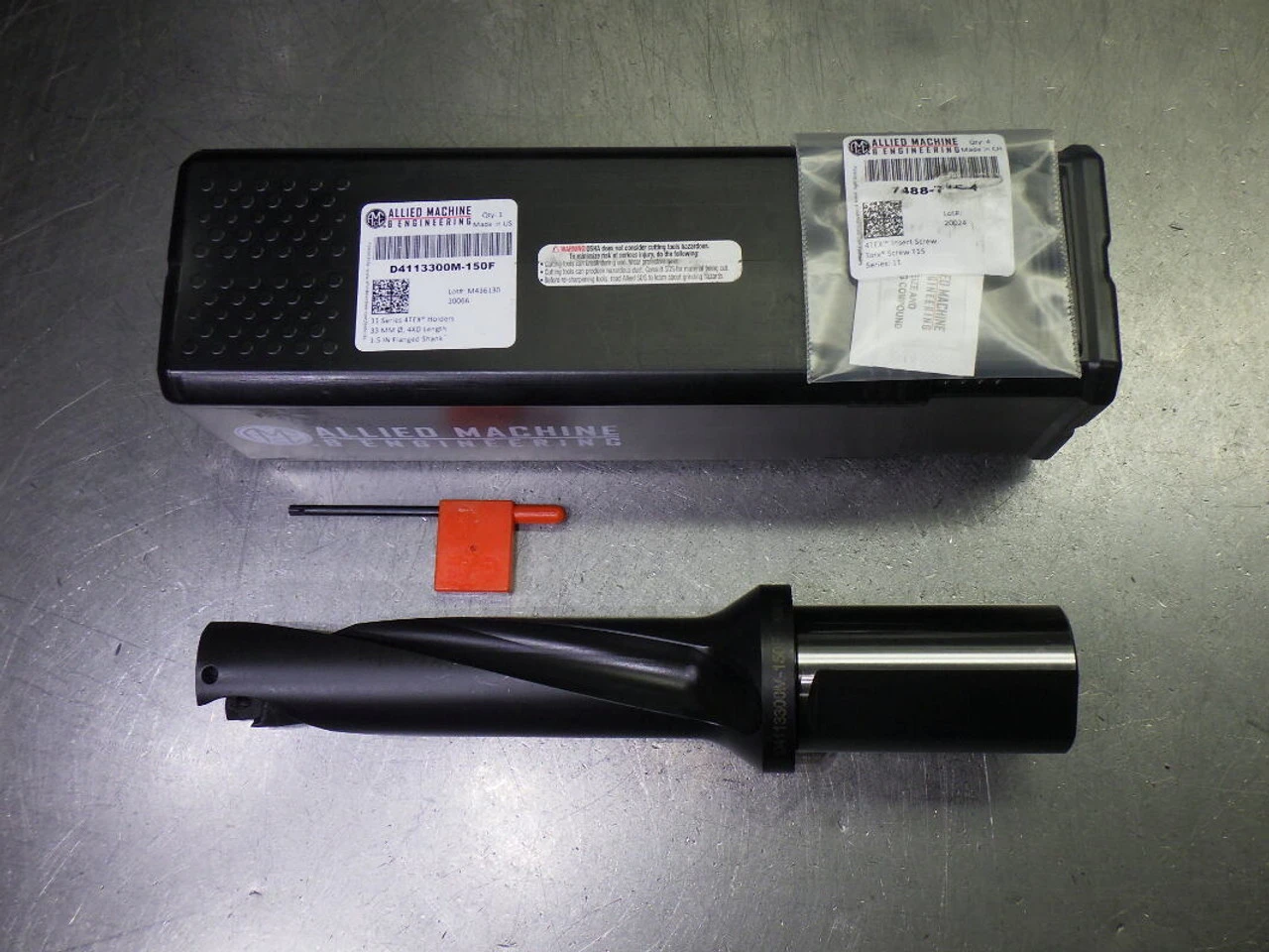 AMEC 4TEX Series 11 33mm 4xD Drill 1.5" Shank D4113300M-150F (LOC2154A)