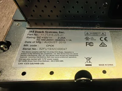 3M 11-71315-225-01 OPERATOR PANEL | ESS Industrial Equipment Sales (5)