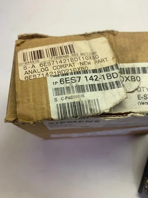 Siemens Simatic S7 Et 200X 6ES7 142-1BD21-0XB0 Garantie