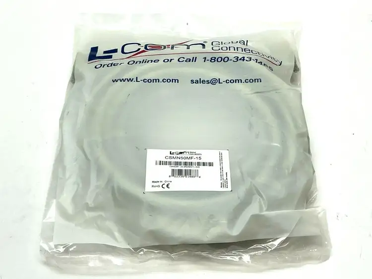New | in-Stock L-Com CSMN50MF-15 Cable & Wire Michigan US | Maverick Industrial Sales #1393018