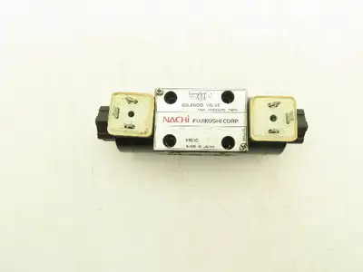 Nachi SLD-G01-E3X-C1-G30 Solenoid Operated Hydraulic Directional Valve 110V