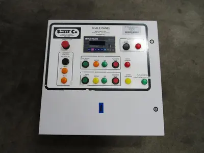 Smoot SS Scaling Hopper w/ Load Cells, Readout, and Control Panel