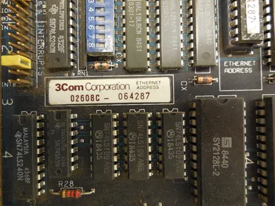 USED 3COM CORP. 02608C-064287 ETHERNET CONTROLLER ASSY. #0111-01 02608C064287 011101