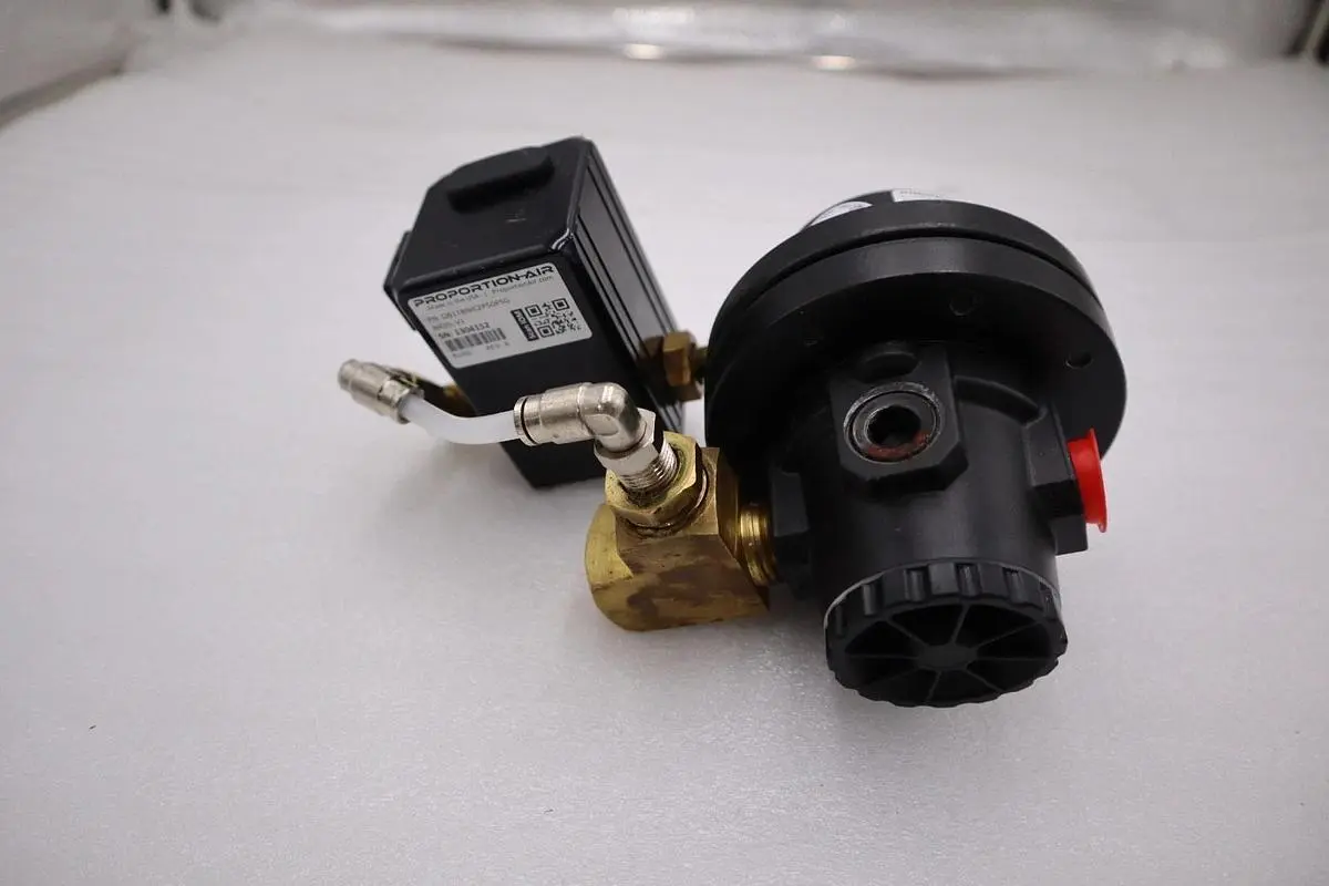 NEW PROPORTION AIR PRESSURE REGULATOR RM004N REV A w/ V1 QB1TBNICZP50PSG #H1612