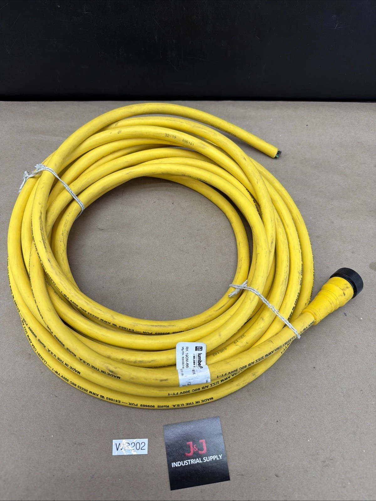 New No Box Lumberg RK 190M-669/10M Cable Assembly 500000748 Warranty 🇺🇸