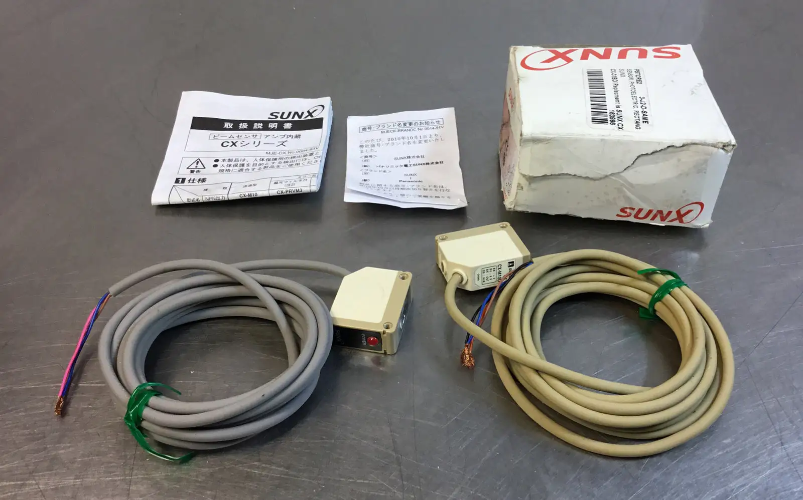 USED SUNX CX-M10D CX-M10P