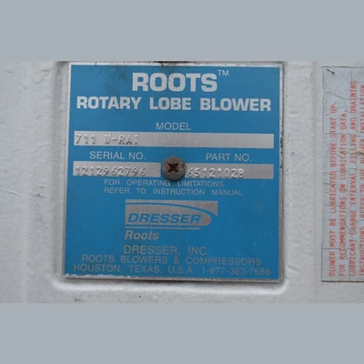 Herding 890L Vacuum Filter & Roots 711 U-RAI Blower