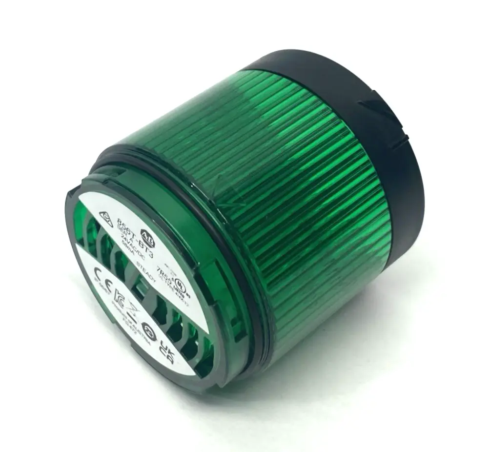 New | in-Stock Allen-Bradley Ser. A Steady LED Stack Light Module, 70mm Green, 24V Light Source Equipment Michigan US | Maverick Industrial Sales #1393343